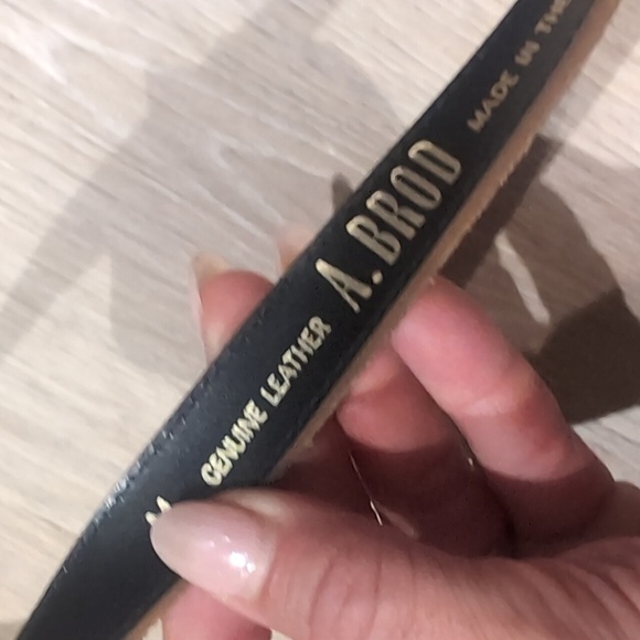 Vintage Leather Western Belt - Picture 5 of 8